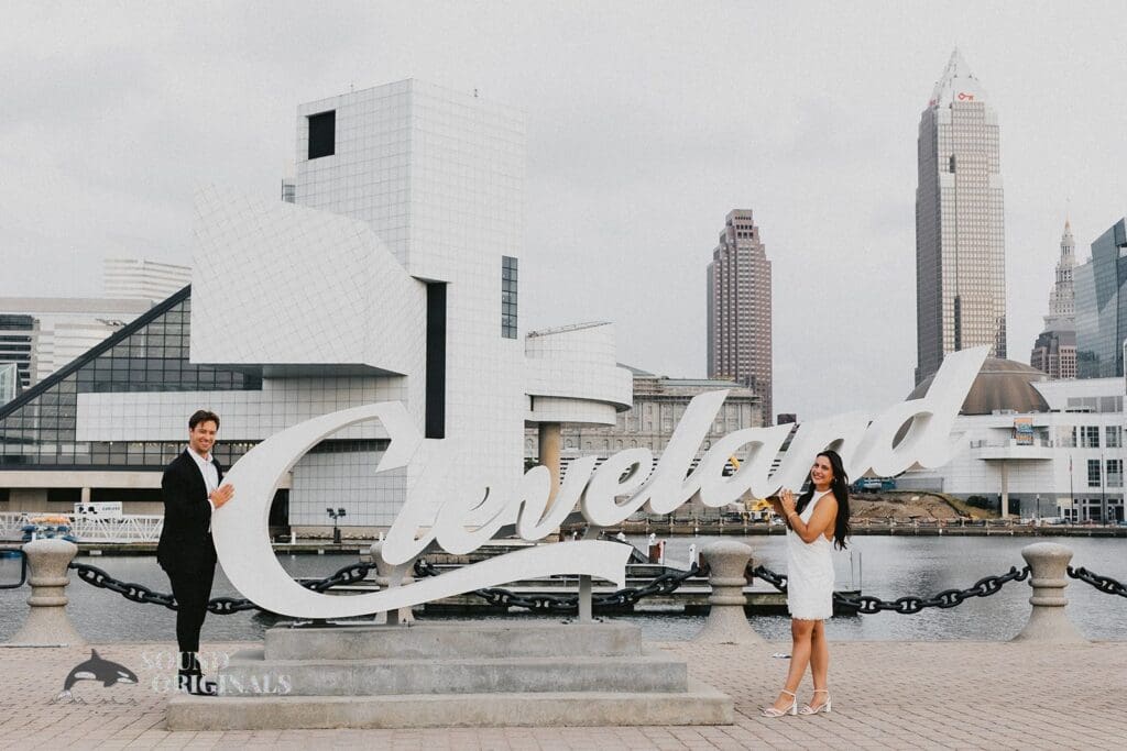 Voinovich Park Engagement // Julianna + Andrew -