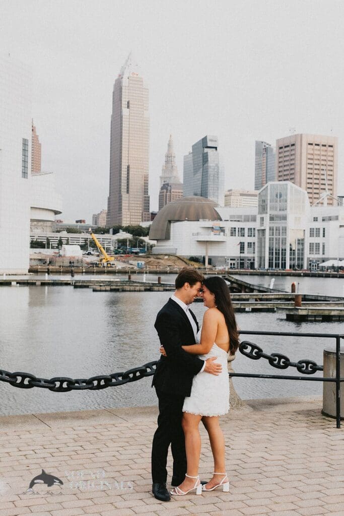 Voinovich Park Engagement // Julianna + Andrew -