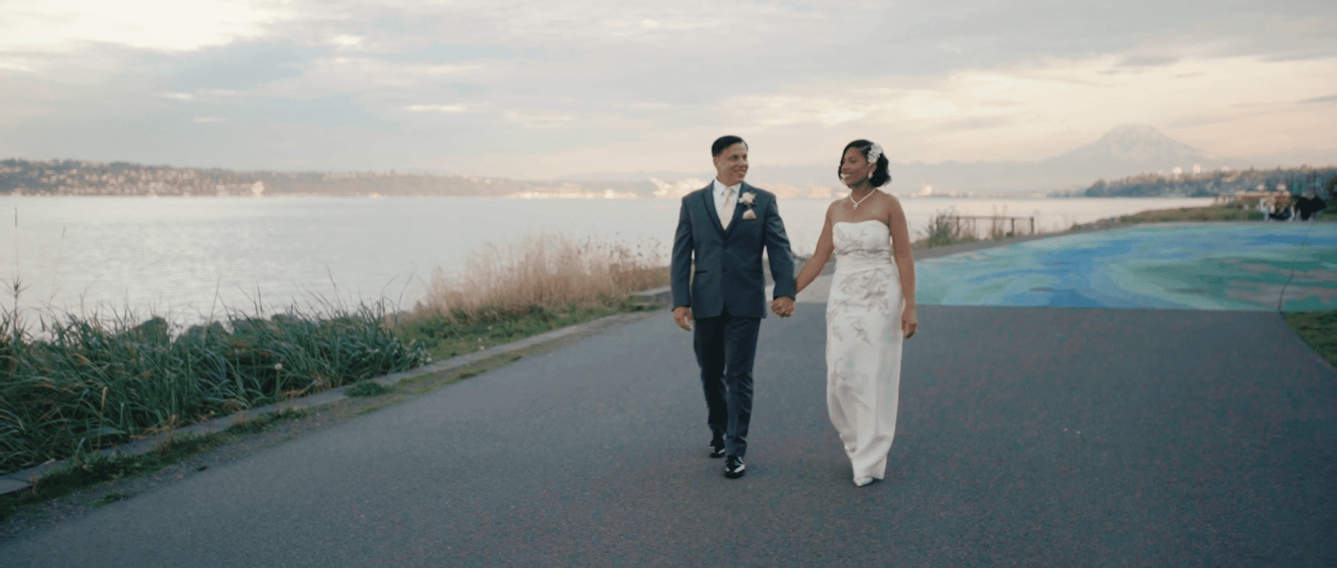 Silver Cloud Hotel Waterfront Wedding Video // LeyAnne & Chris -