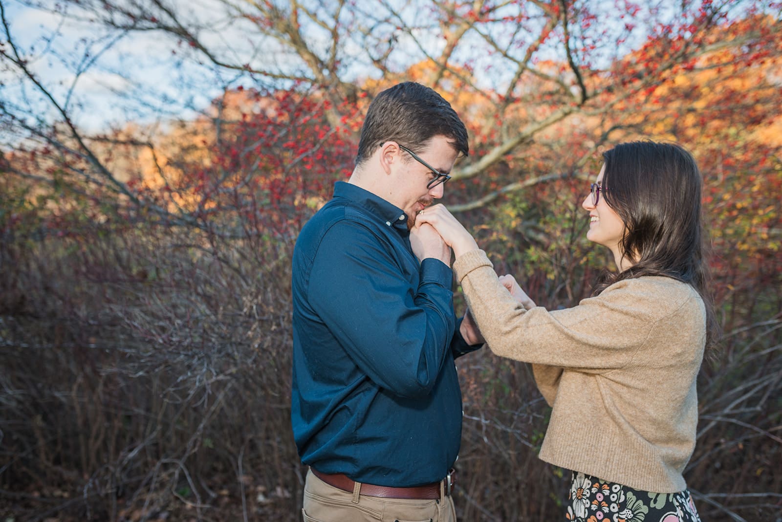 Arnold Arboretum Engagement // Melanthi + Corey -
