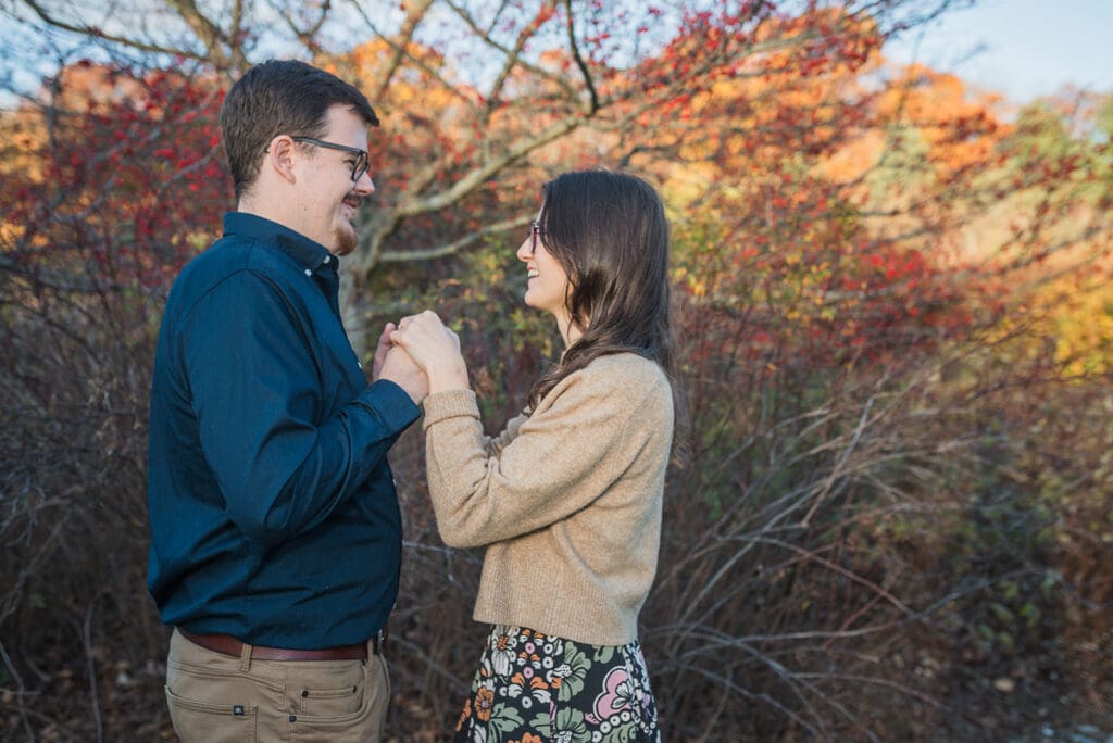 Arnold Arboretum Engagement // Melanthi & Corey -