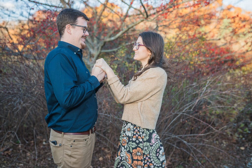 Arnold Arboretum Engagement // Melanthi & Corey -