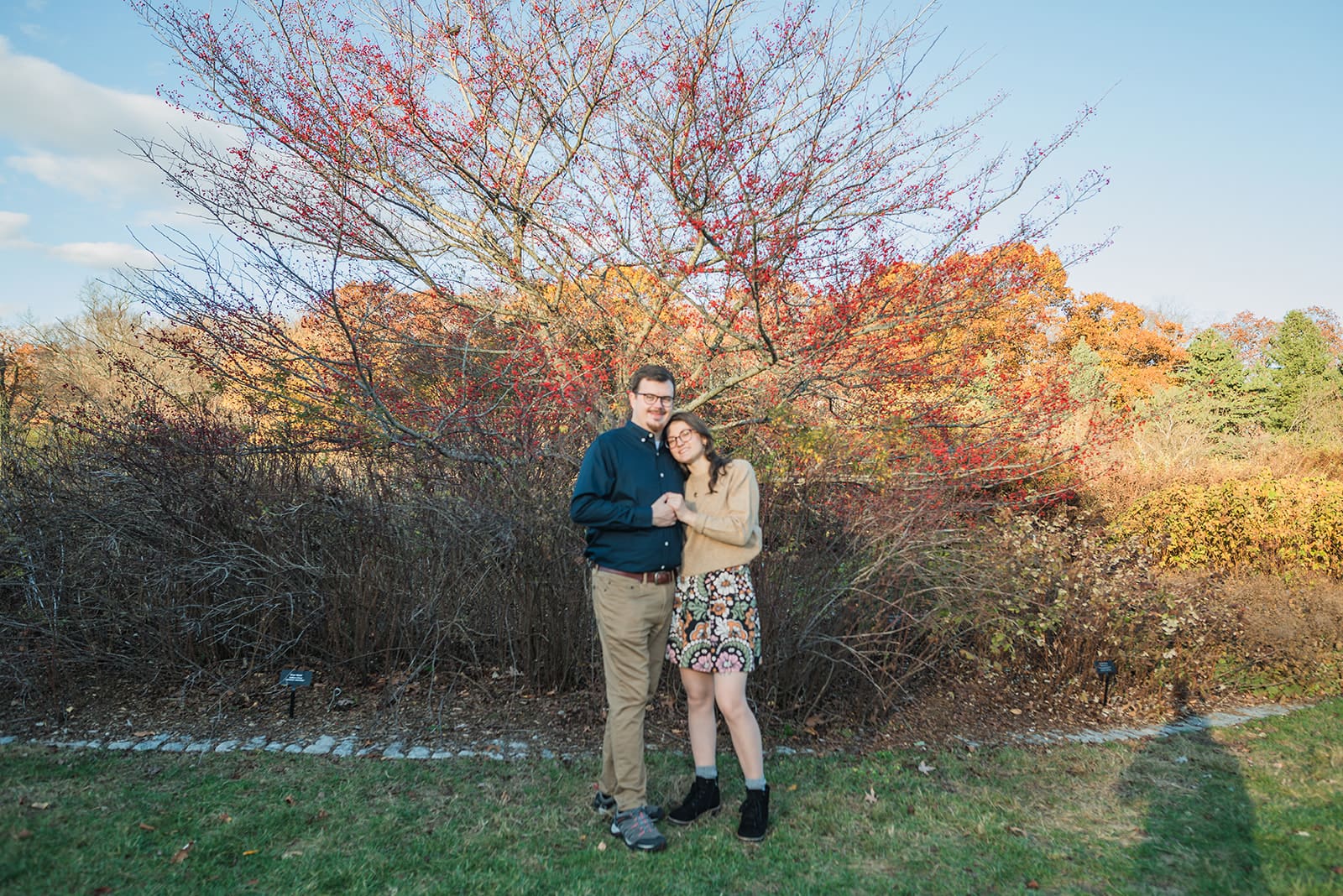 Arnold Arboretum Engagement // Melanthi + Corey -