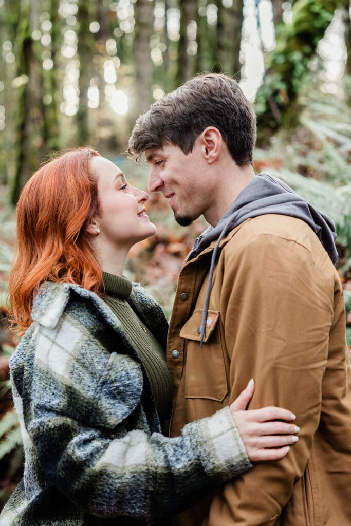 Portland Engagement Photography Ideas: PNW Romance with a Moody Twist -