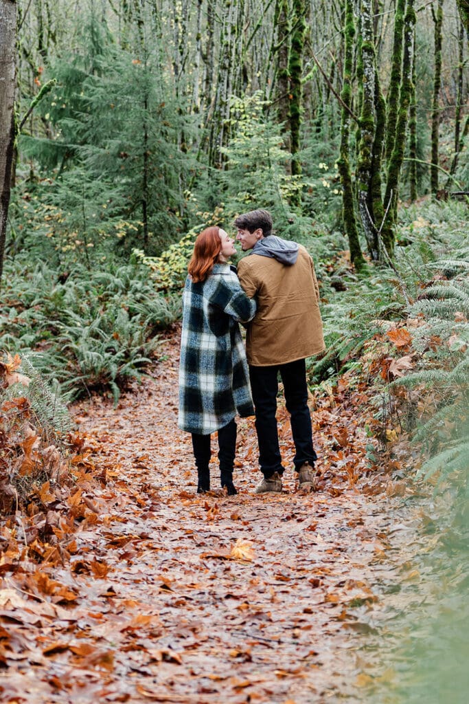 Portland Engagement Photography Ideas: PNW Romance with a Moody Twist -