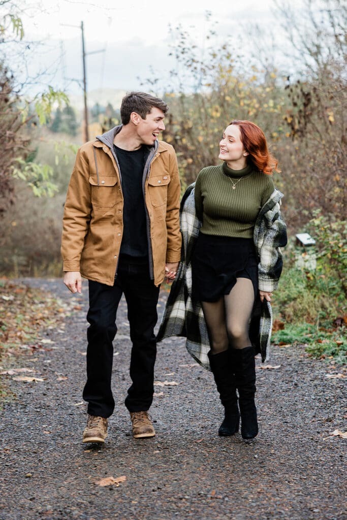 Near Timberline Lodge Engagement // Marisa & Dylan -