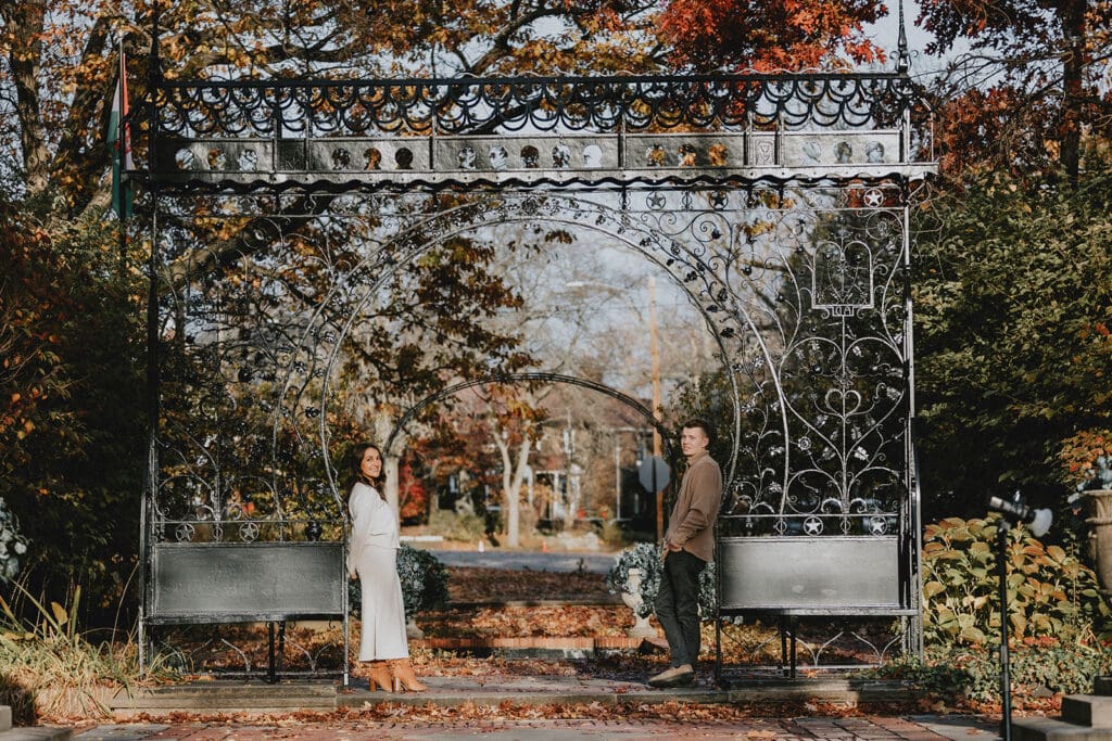 Cleveland Cultural Gardens Engagement // Brooklyn + Justin -