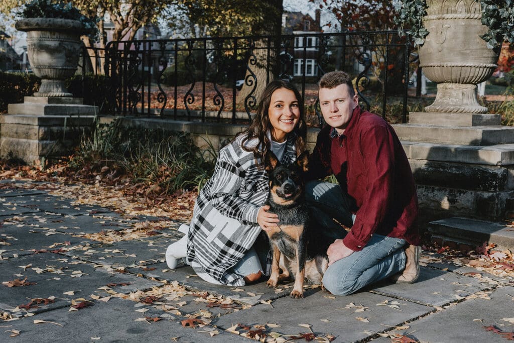 Brooklyn + Justin Cleveland Cultural Gardens Engagement // Brooklyn + Justin -