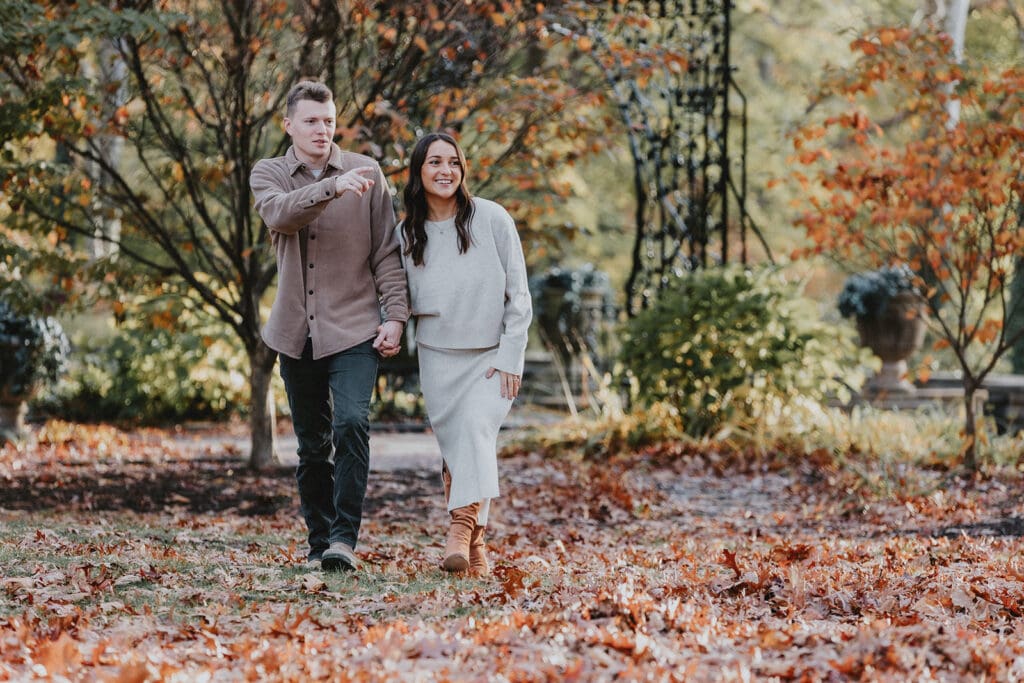 Brooklyn + Justin Cleveland Cultural Gardens Engagement // Brooklyn + Justin -