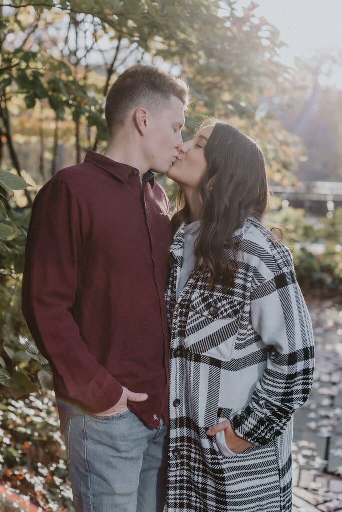 Brooklyn + Justin Cleveland Cultural Gardens Engagement // Brooklyn + Justin -