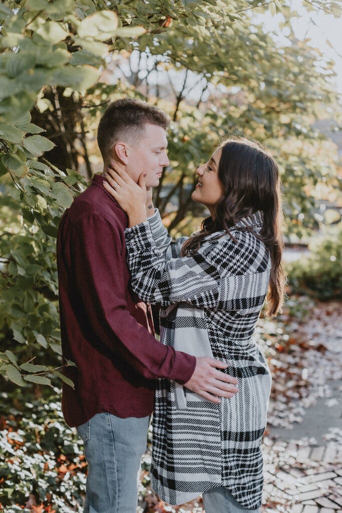 Brooklyn + Justin Cleveland Cultural Gardens Engagement // Brooklyn + Justin -