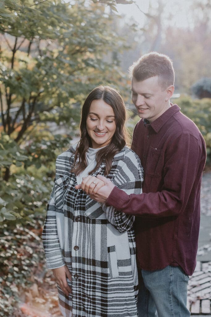 Brooklyn + Justin Cleveland Cultural Gardens Engagement // Brooklyn + Justin -