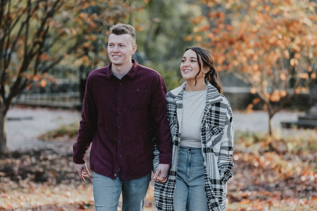 Brooklyn + Justin Cleveland Cultural Gardens Engagement // Brooklyn + Justin -