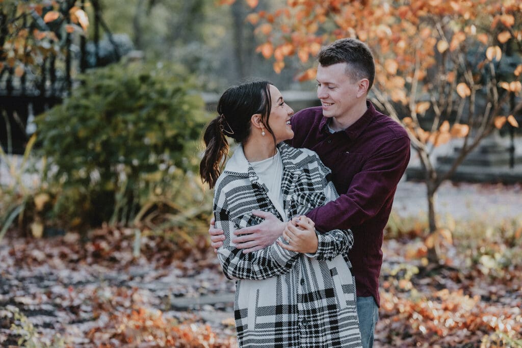 Brooklyn + Justin Cleveland Cultural Gardens Engagement // Brooklyn + Justin -