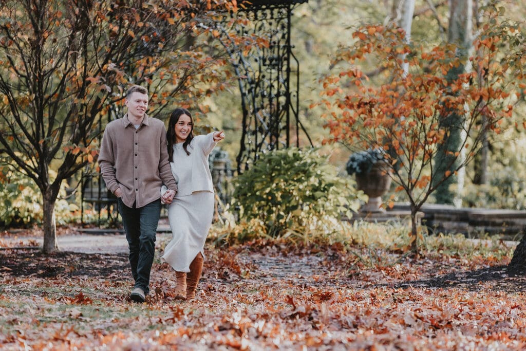 Brooklyn + Justin Cleveland Cultural Gardens Engagement // Brooklyn + Justin -