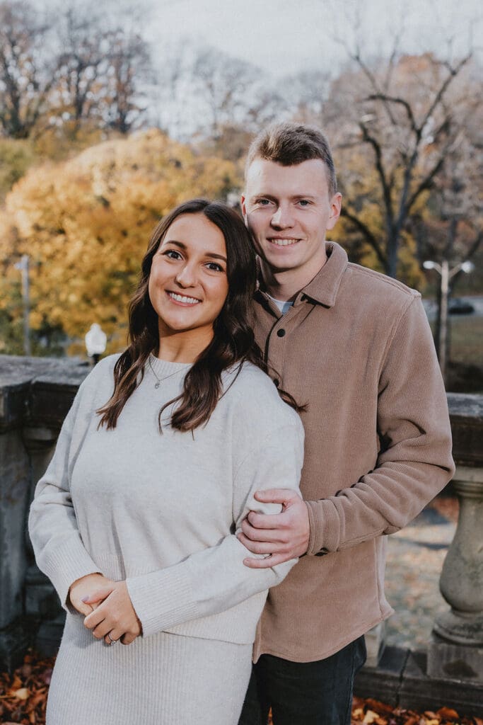 Brooklyn + Justin Cleveland Cultural Gardens Engagement // Brooklyn + Justin -