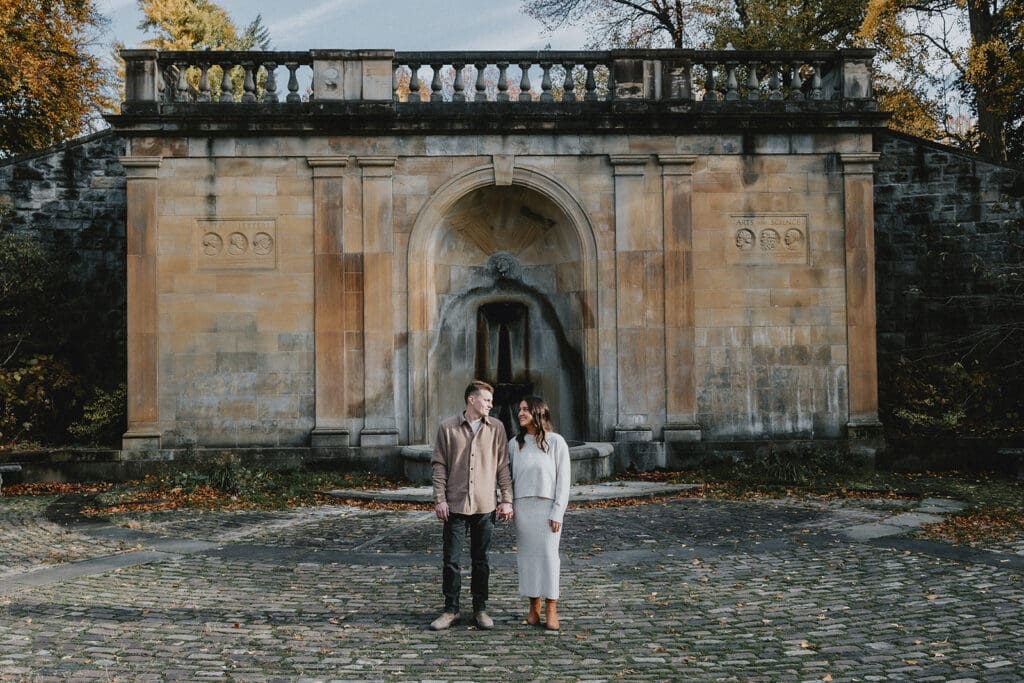 Brooklyn + Justin Cleveland Cultural Gardens Engagement // Brooklyn + Justin -