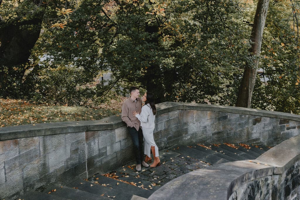 Brooklyn + Justin Cleveland Cultural Gardens Engagement // Brooklyn + Justin -