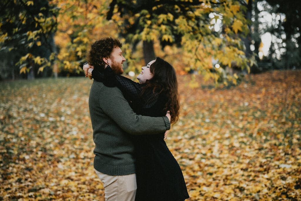 Laurelhurst Park Engagement // Kiley + Chase -