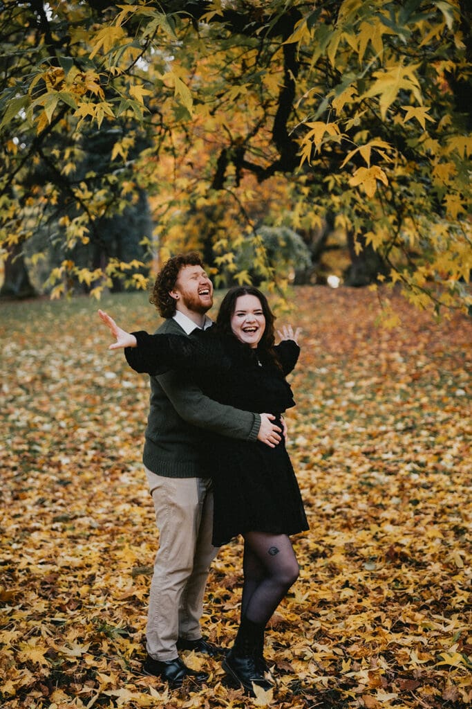 Laurelhurst Park Engagement // Kiley + Chase -