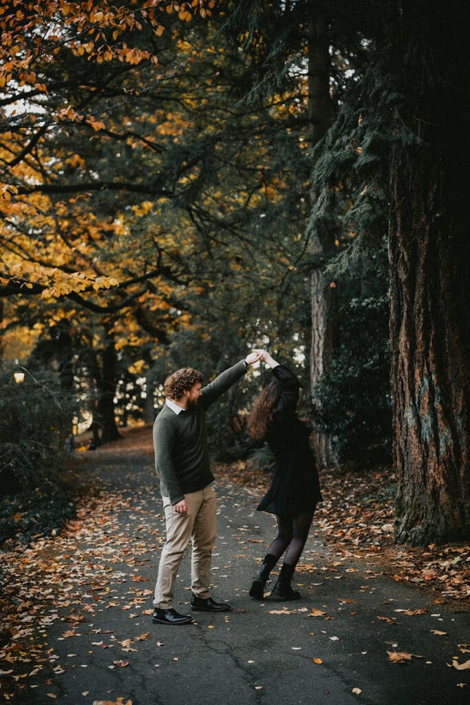 Laurelhurst Park Engagement // Kiley + Chase -