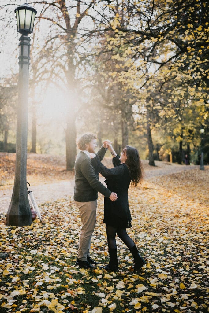 Laurelhurst Park Engagement // Kiley + Chase -