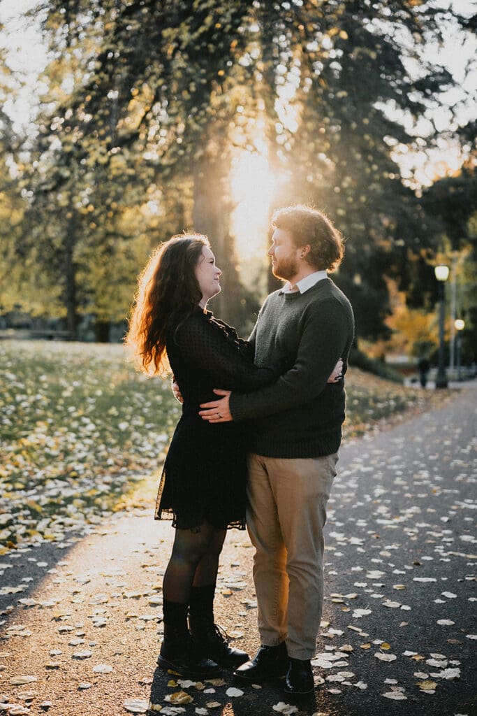 Laurelhurst Park Engagement // Kiley + Chase -