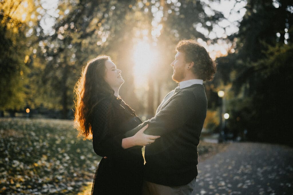 Laurelhurst Park Engagement // Kiley + Chase -