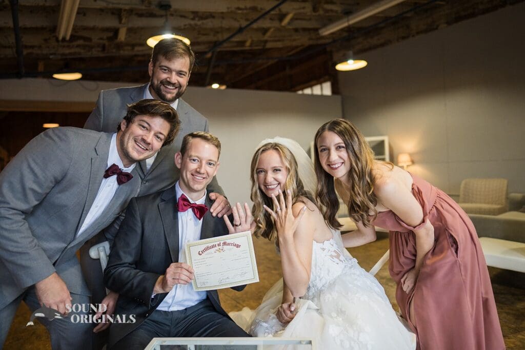 SoDo Park Wedding // Samantha + Joseph -