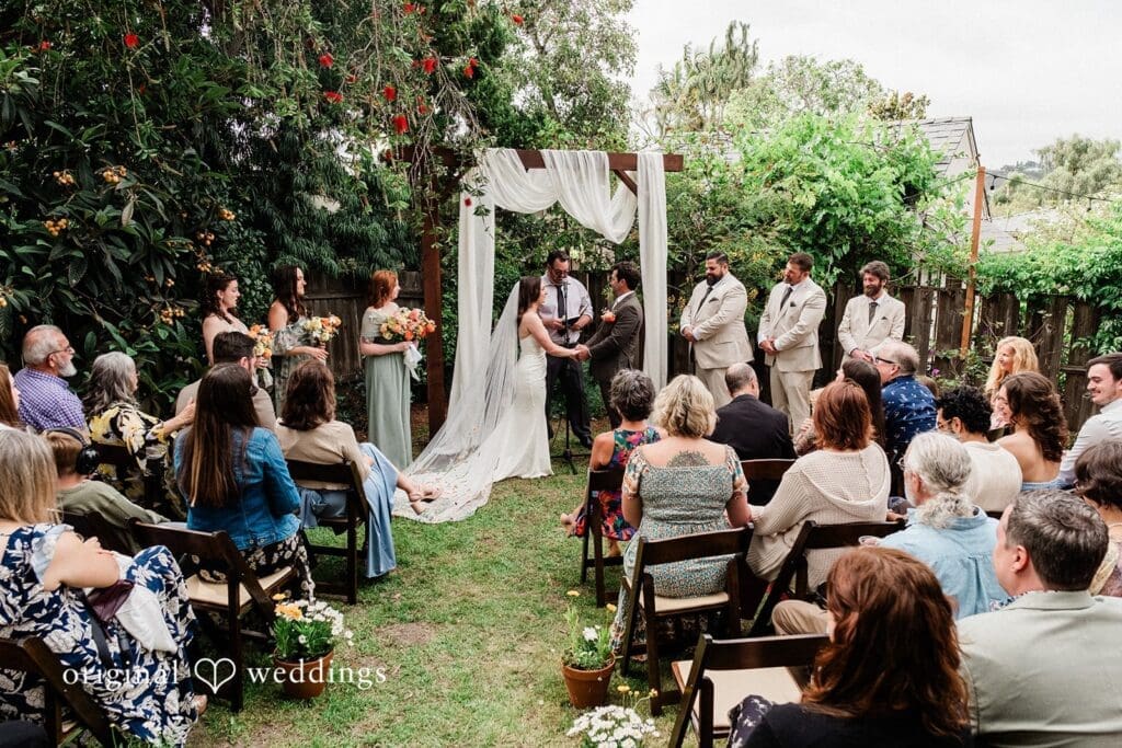 California Backyard Wedding // Kindra & Wes -
