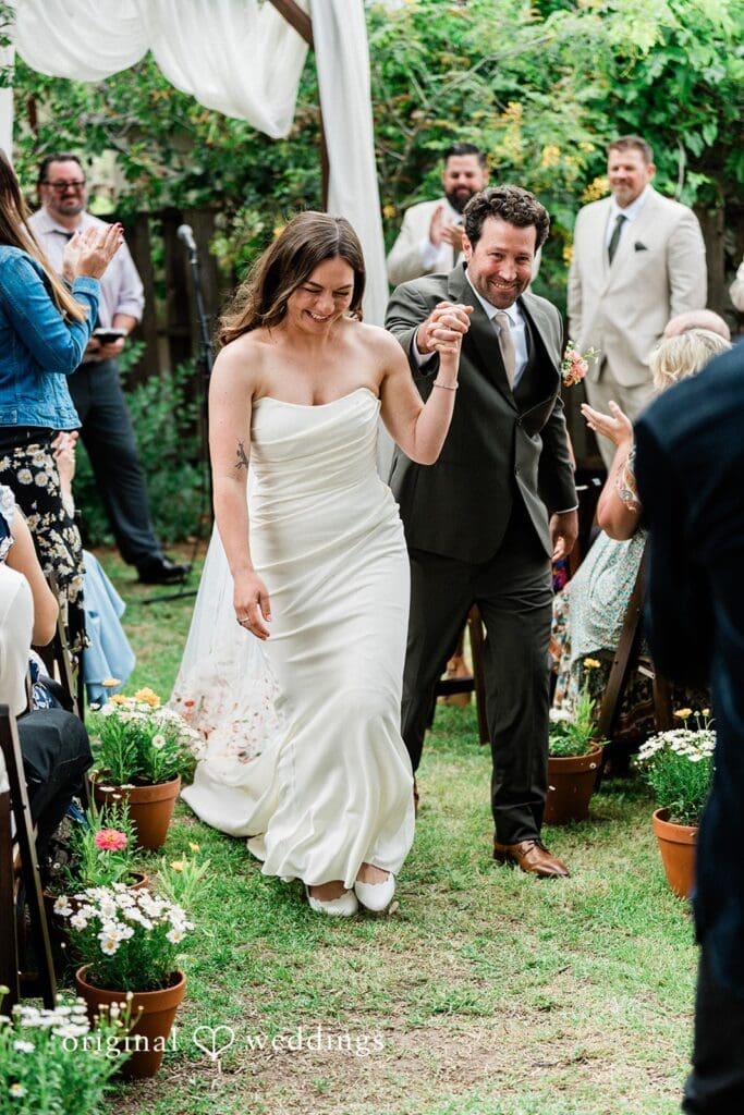 California Backyard Wedding // Kindra & Wes -