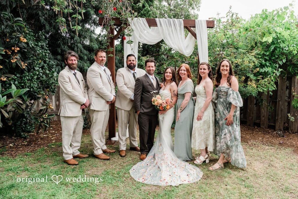 California Backyard Wedding // Kindra & Wes -