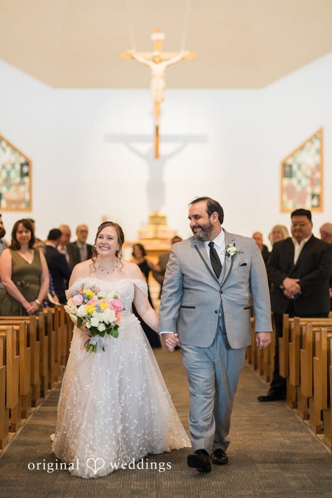 St. Joseph's Catholic Church Wedding // Jackie & Adrian -