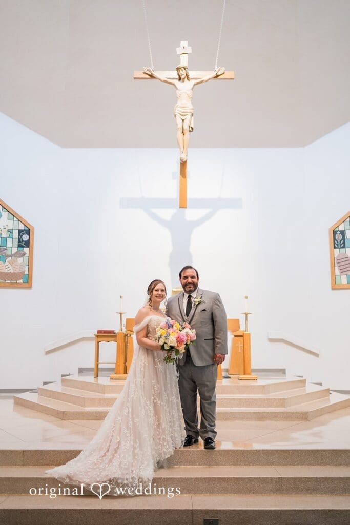 St. Joseph's Catholic Church Wedding // Jackie & Adrian -