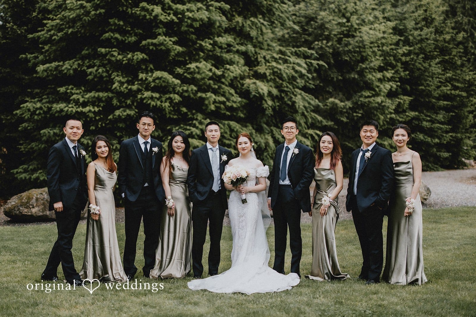 Trinity Tree Farm Wedding // Yinyi & Luyang -