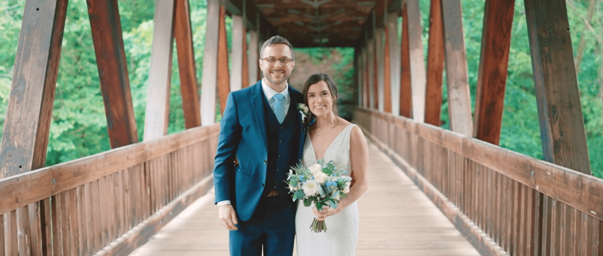 Roswell Mill Club Wedding Video // Lindsay & Ben -