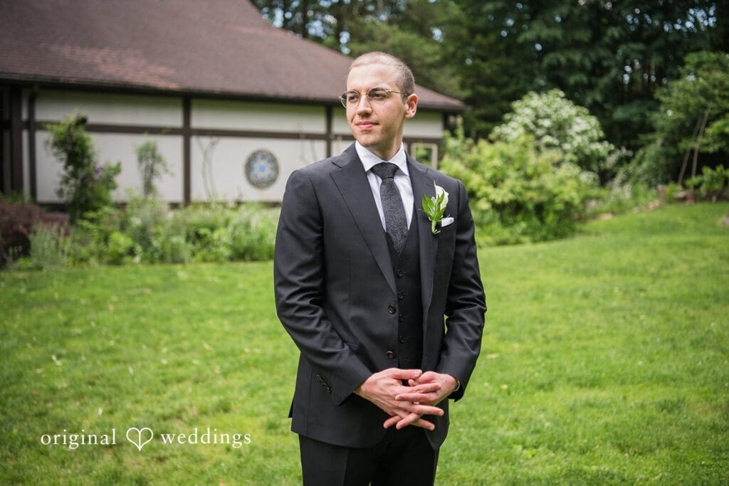 Duke Sculpture Garden at Dixon Mansion Wedding // Alyssa & Ian -