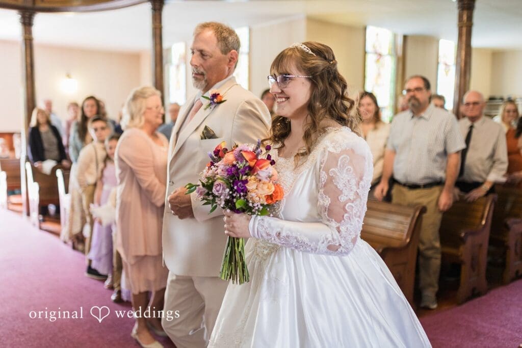 Historic Woodside Church Wedding // LeAnn & Clayton -