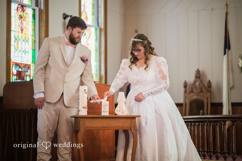 Historic Woodside Church Wedding // LeAnn & Clayton -