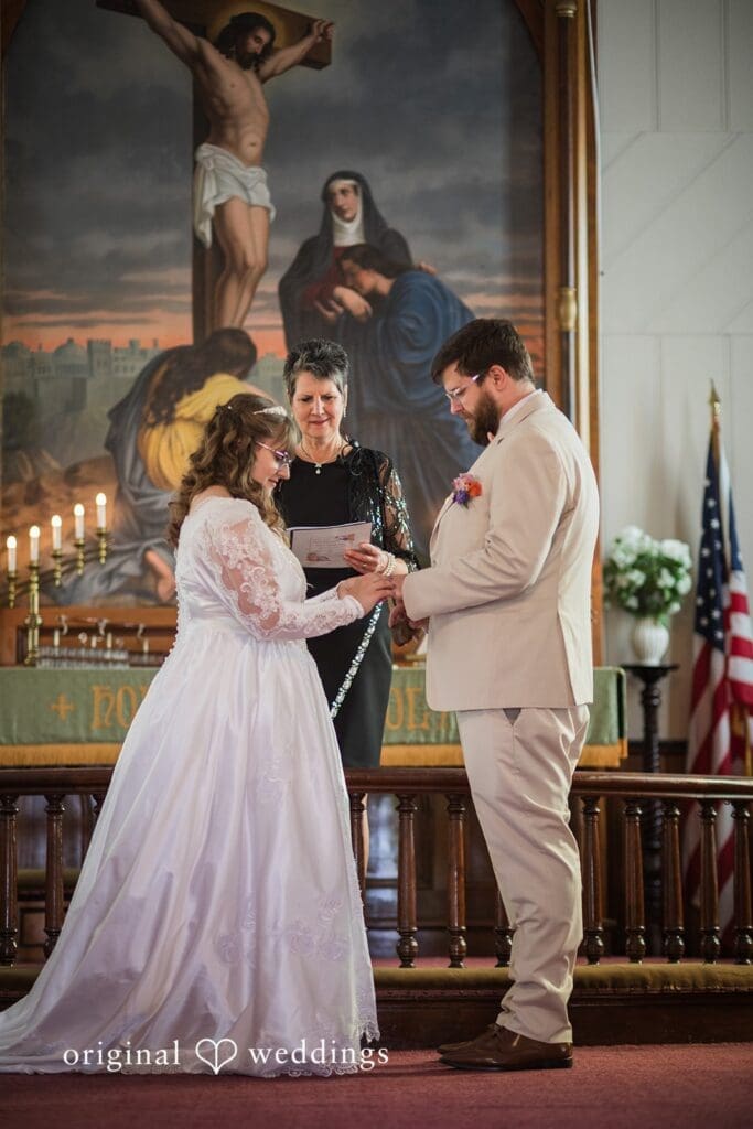 Historic Woodside Church Wedding // LeAnn & Clayton -