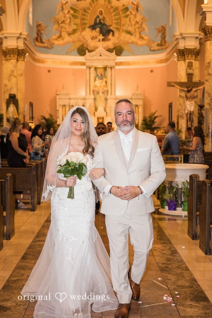 Holy Rosary Church in Jersey City Wedding // Shanita & Samuel -