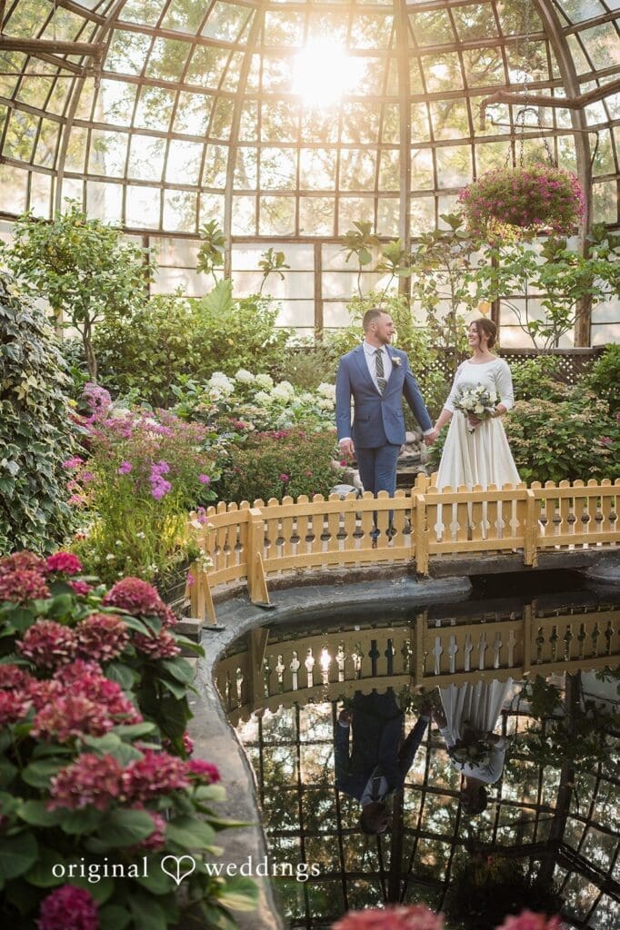 Lincoln Park Conservatory Wedding // Megan & Luke -