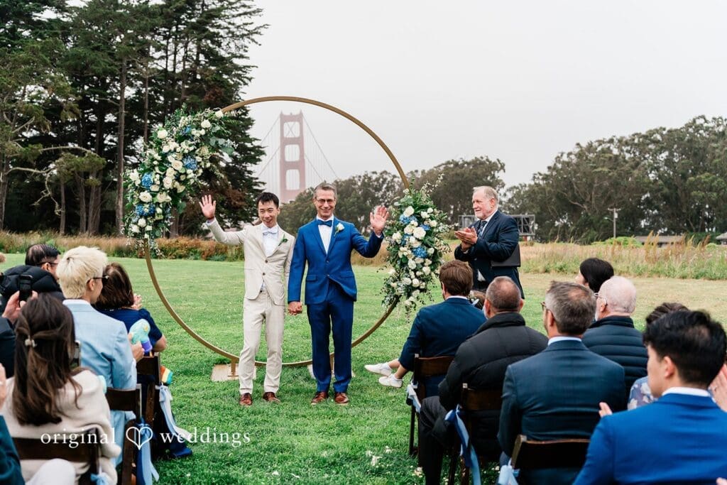 Log Cabin at the Presidio Wedding // Bosco & Craig -