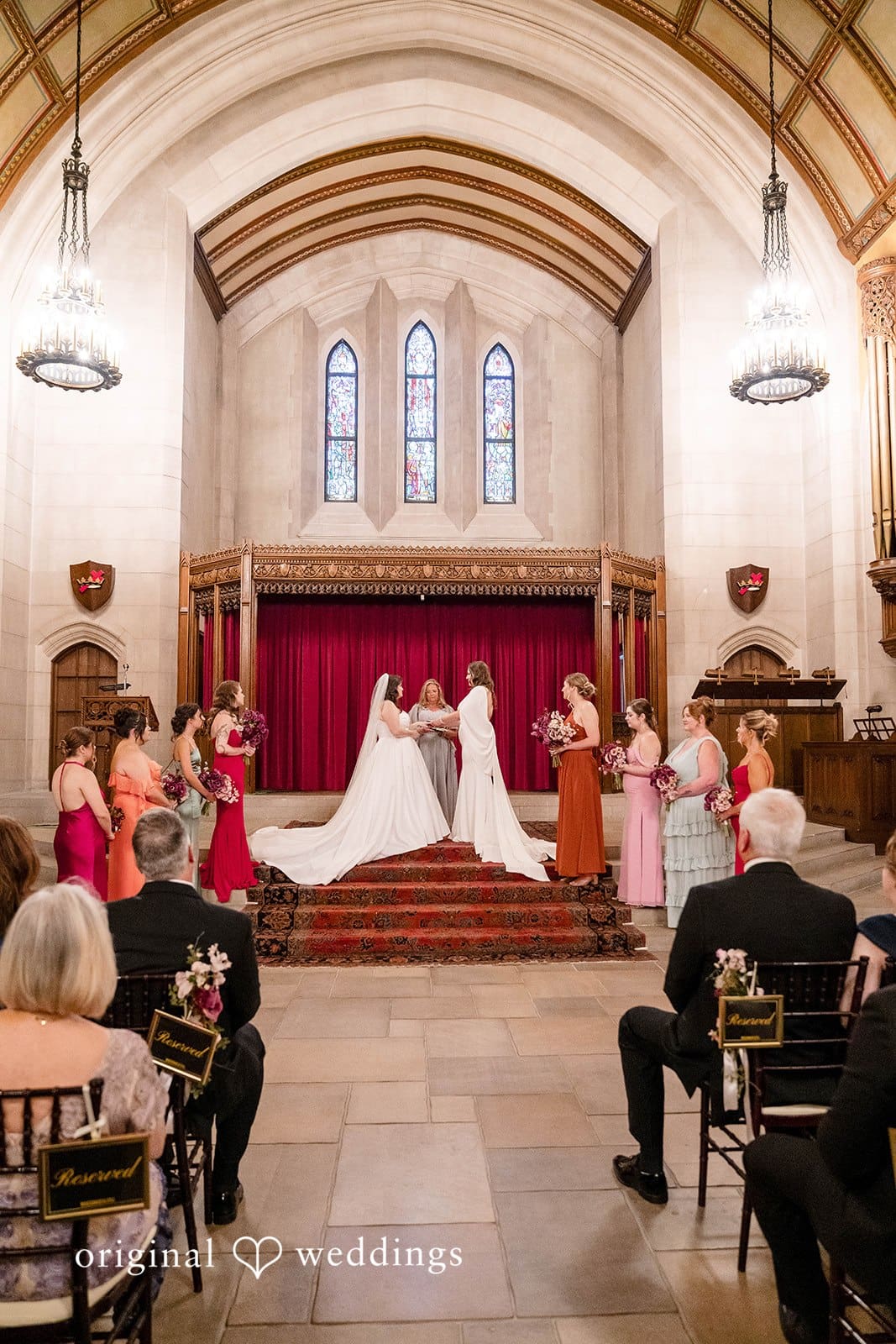Masonic Temple Wedding // Brit & Sarah -