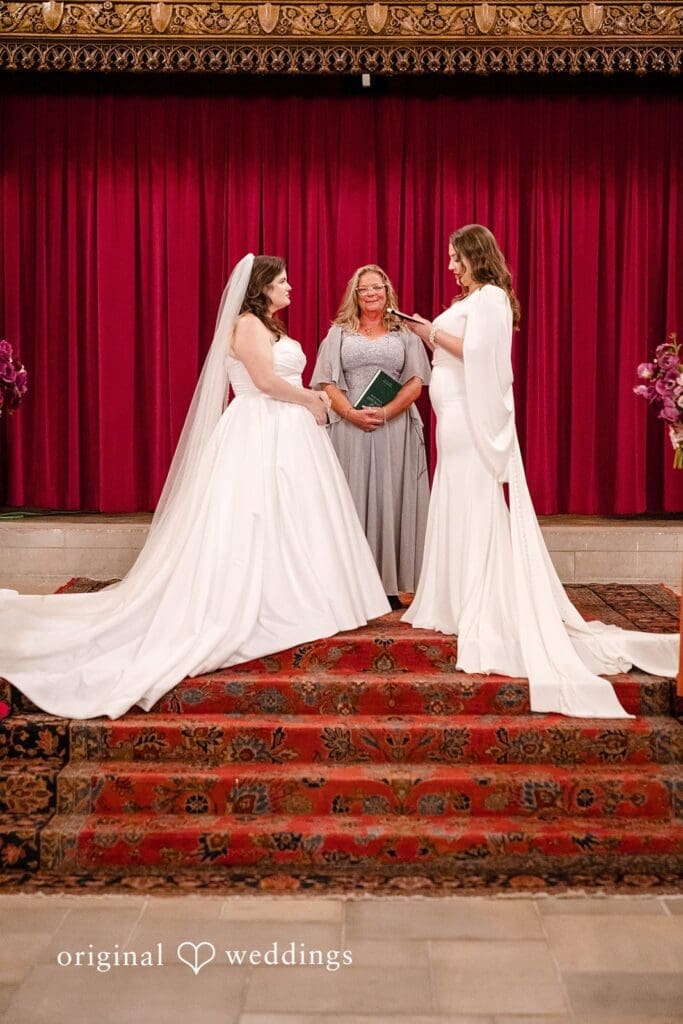 Masonic Temple Wedding // Brit & Sarah -