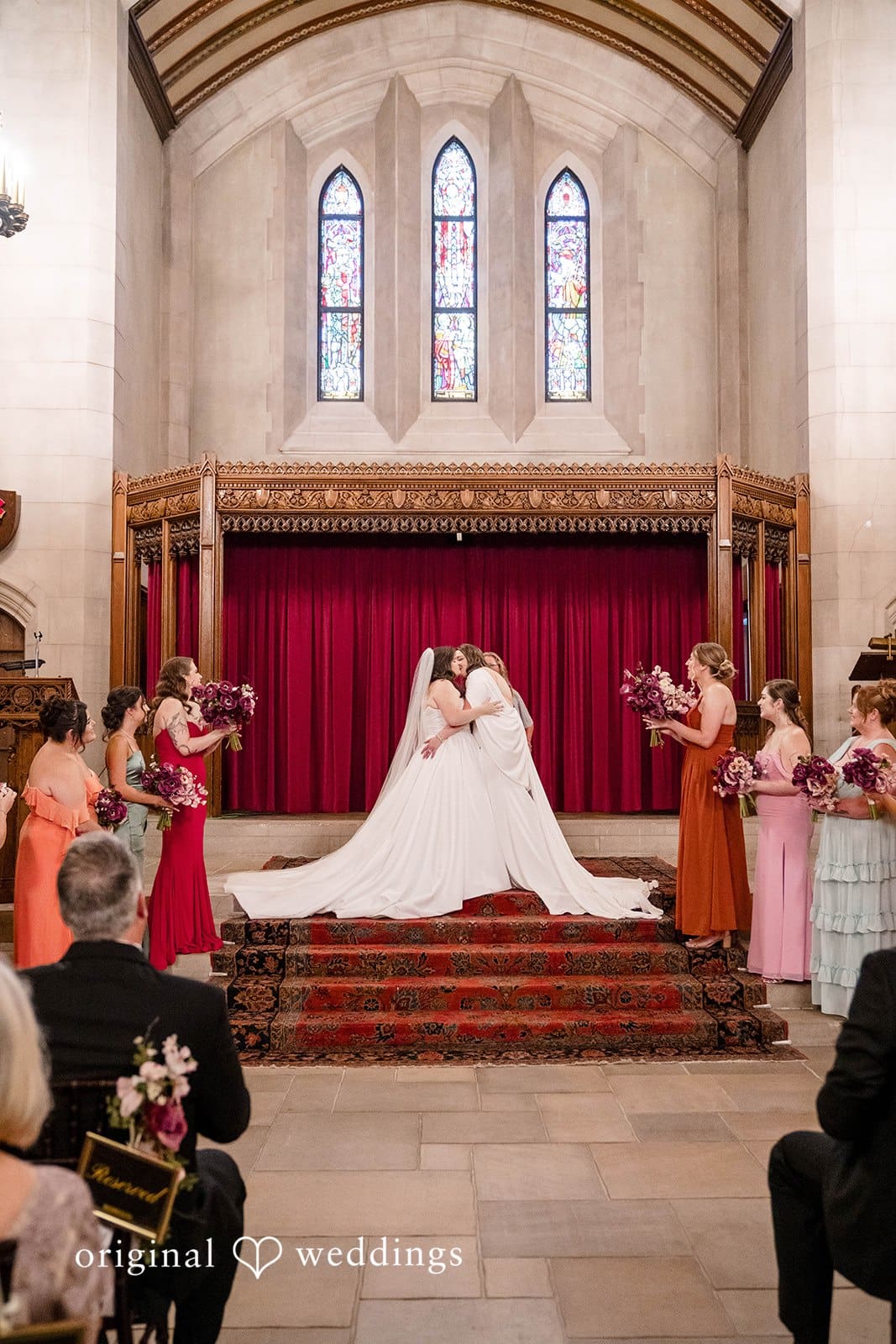 Masonic Temple Wedding // Brit & Sarah -