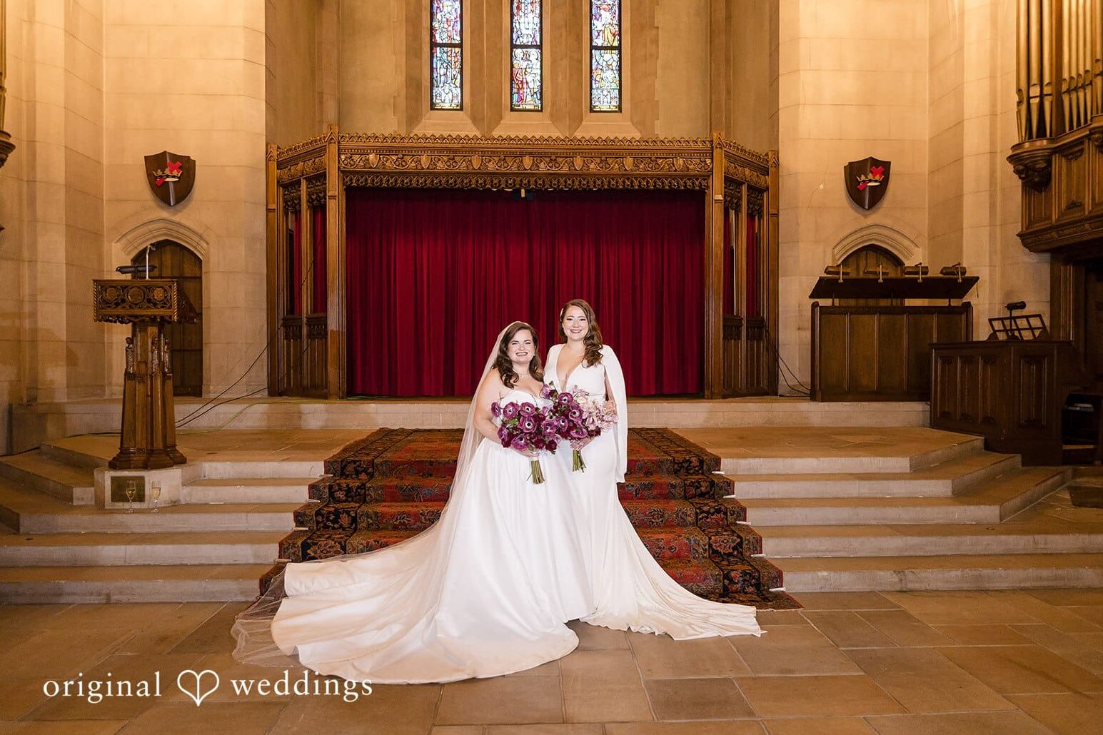 Masonic Temple Wedding // Brit & Sarah