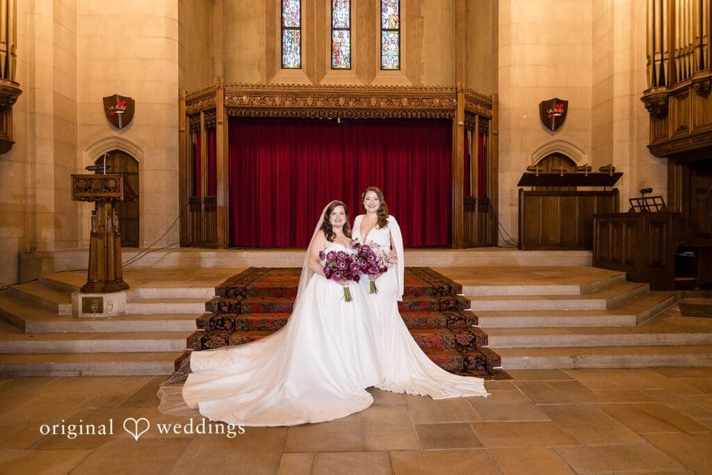 Masonic Temple Wedding // Brit & Sarah -