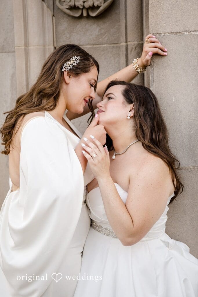 Masonic Temple Wedding // Brit & Sarah -