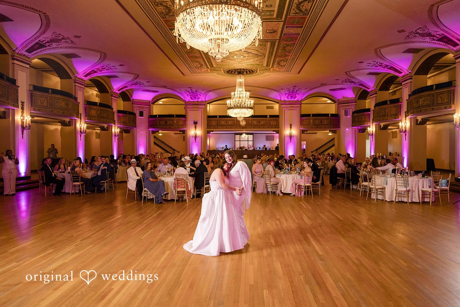 Masonic Temple Wedding // Brit & Sarah -